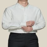 Casual Shirts Solid Oxford Long-Sleeve Shirt
