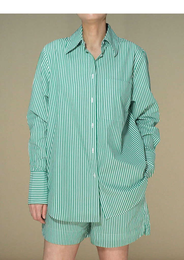 Casual Shirts Women's Casual Striped Set