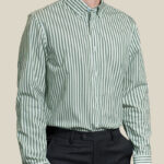 Casual Shirts Men's pure cotton striped shirt