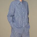 Casual Shirts Women's Casual Striped Set